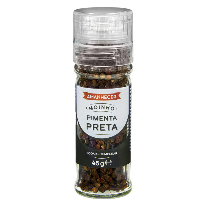 Pimenta Preta em Moinho Amanhecer Frasco - 45 G