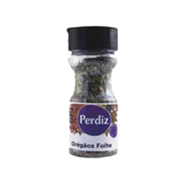 Orégão Folhas Perdiz Frasco - 50 Gr