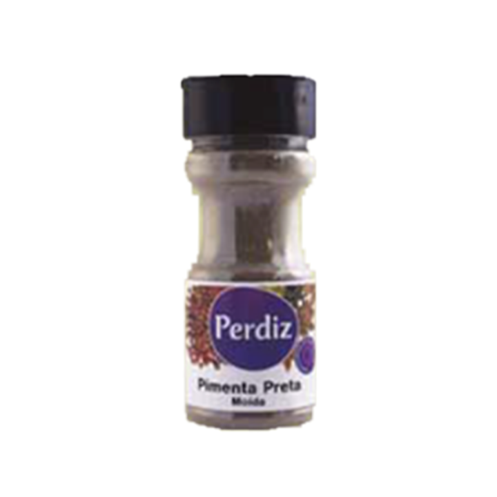 Pimenta Preta Moída Perdiz Frasco - 50 Gr