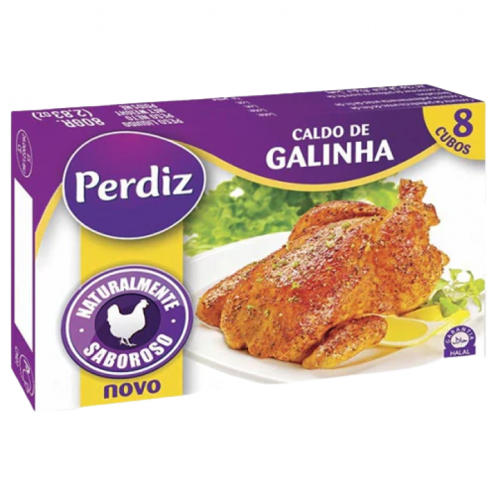 Caldo de Galinha Perdiz - 80 gr (8x10 gr)