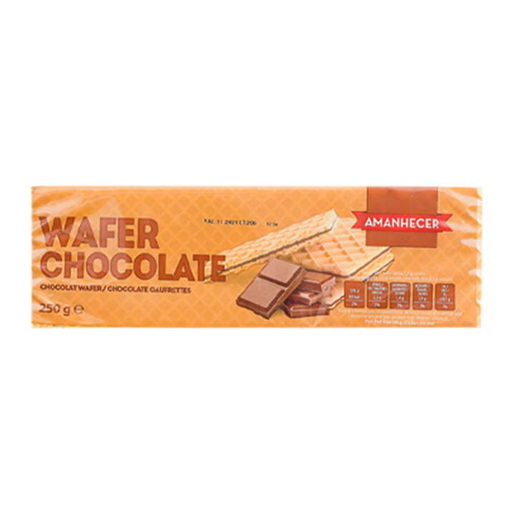 Wafer Amanhecer Chocolate - 250 gr