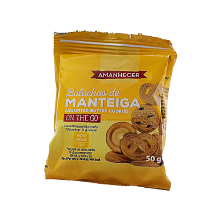 Bolachas de Manteiga Sortidos Amanhecer - 50 gr