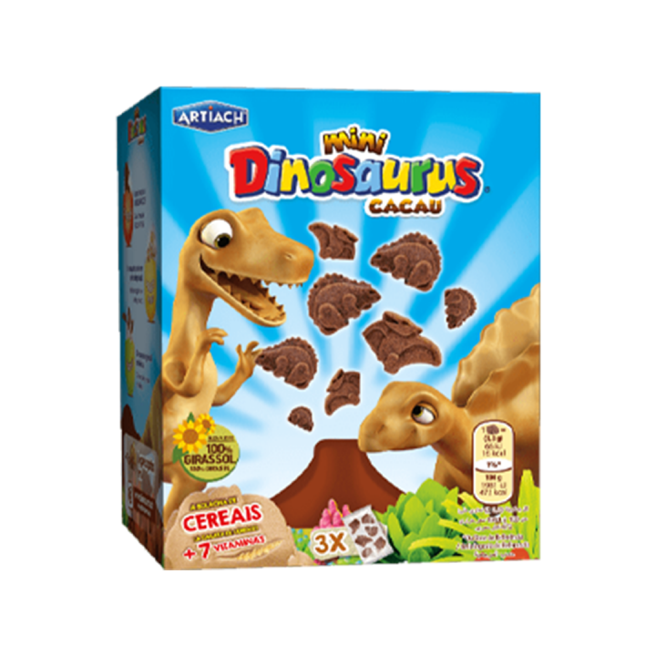 Mini Dinosaurus Cacau Artiach - 120 gr