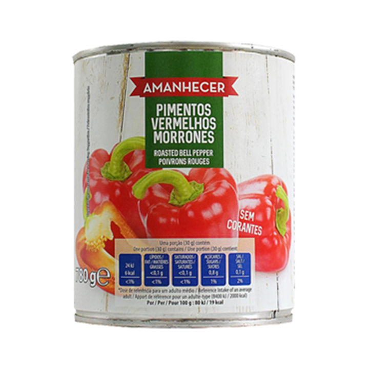 Pimentos Vermelhos Morrones Amanhecer - 730 Gr