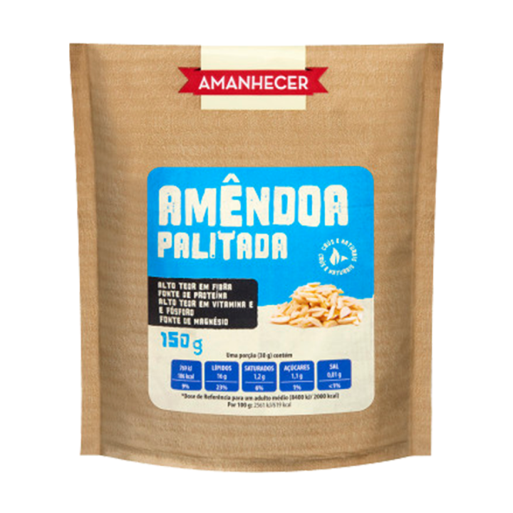 Amêndoas Palitada Amanhecer - 150 gr