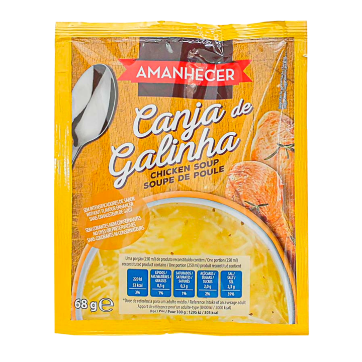 Sopa Canja de Galinha Amanhecer - 68 gr