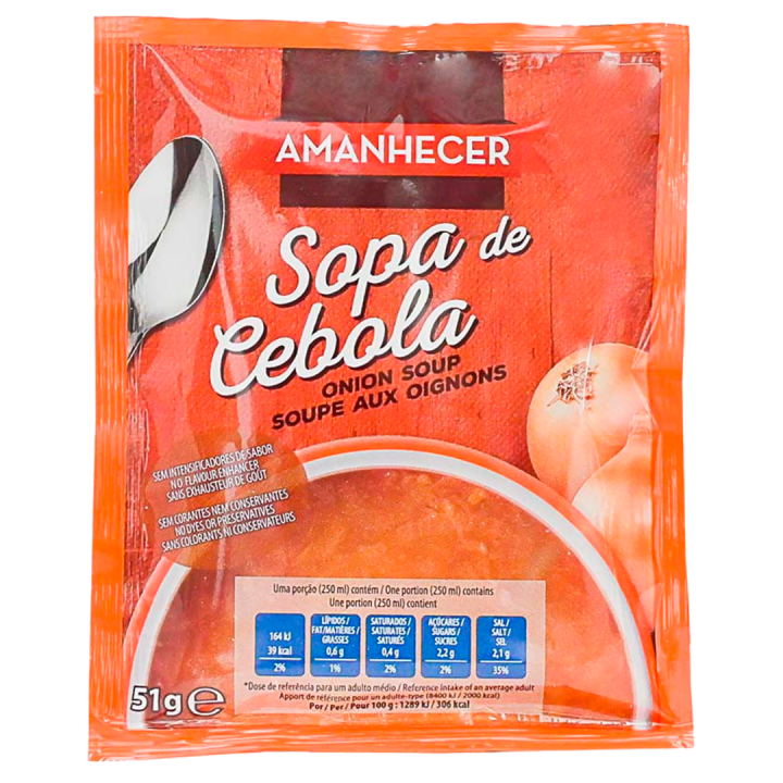 Sopa de Cebola Amanhecer - 51 gr