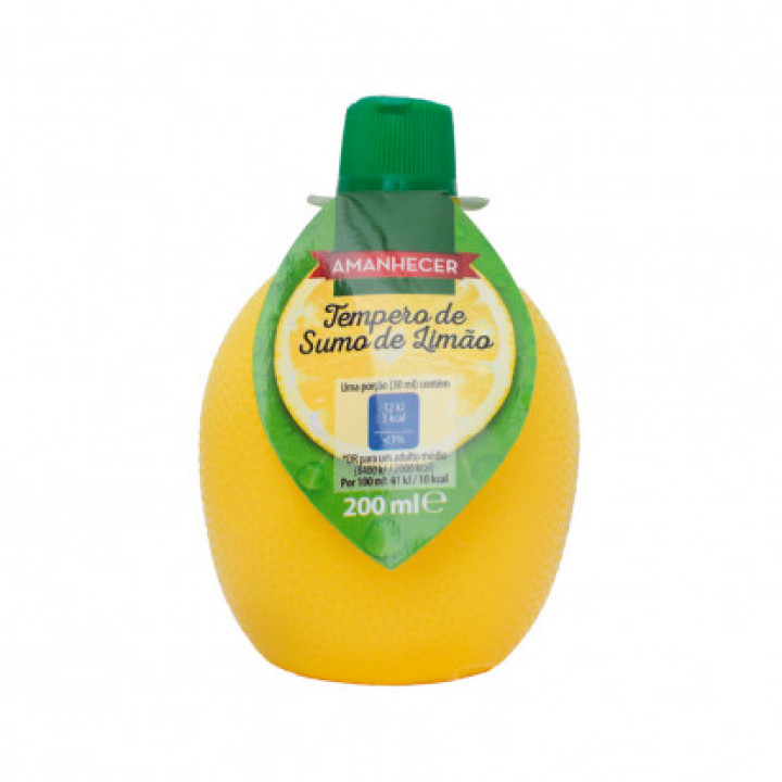 Tempero de Sumo de Limão Amanhecer - 200 ml