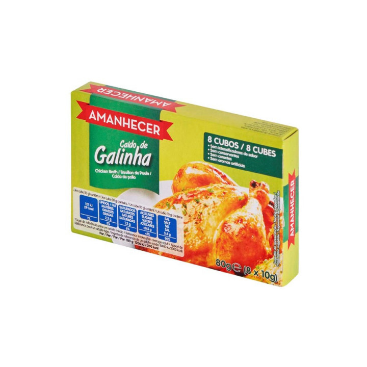 Caldo de Galinha Amanhecer - 80 gr (8x10 gr)