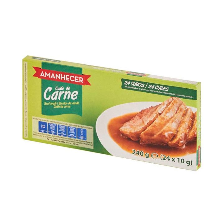 Caldo de Carne Amanhecer - 240 gr (24x10 gr)