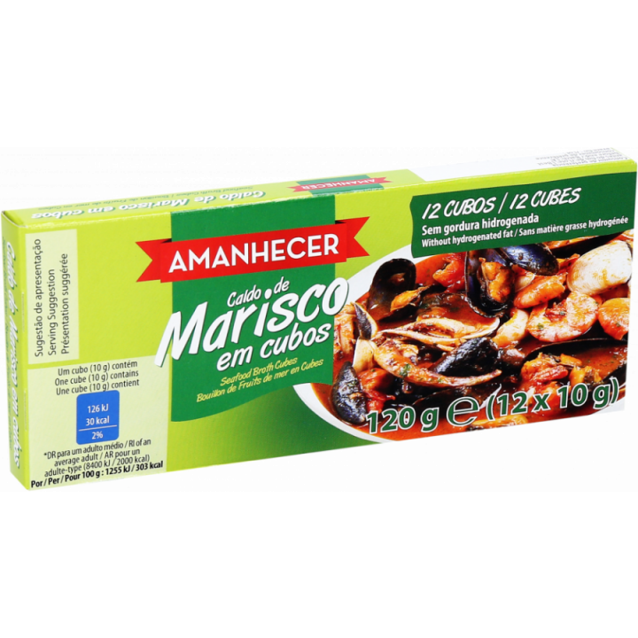 Caldo de Mariscos Amanhecer - 120 gr (12x10 gr)