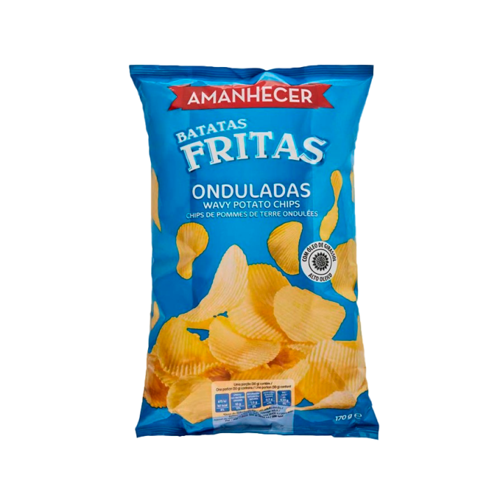 Batata Frita Amanhecer Onduladas - 170 gr