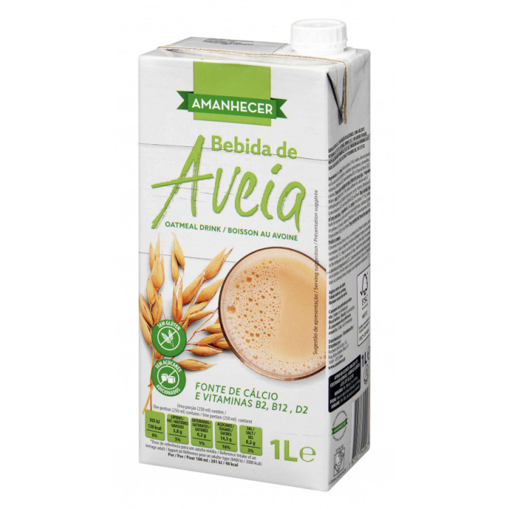 Bebida Vegetal Aveia Amanhecer - 1 L