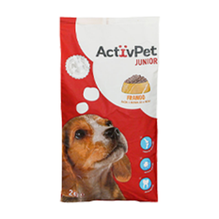 Ração Seca para Cão Junior ActivPet Frango - 2 kg