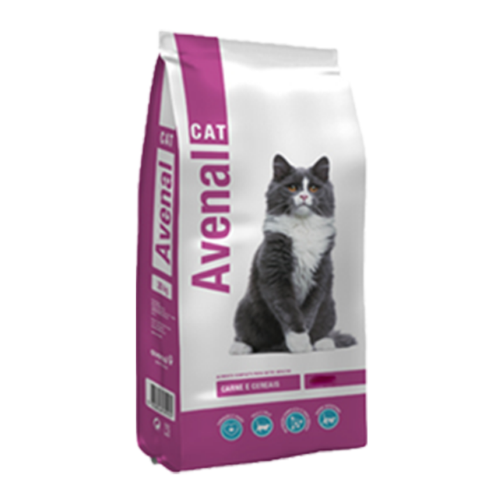 Ração Seca para Gatos Avenal Cat Meat - 4 kg