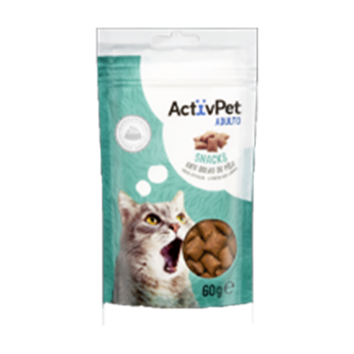 Snack para Gato ActivPet Anti Bolas de Pêlo - 60 gr