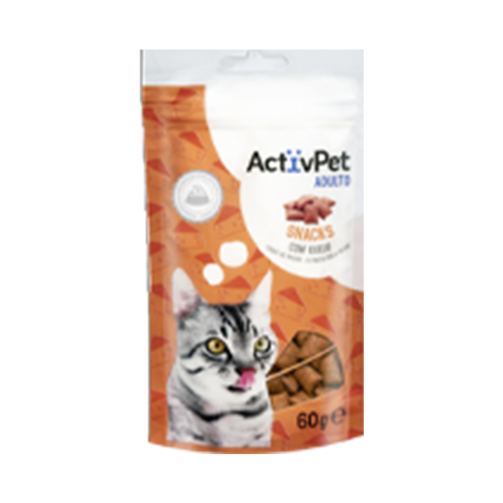 Snack para Gato ActivPet com Queijo - 60 gr