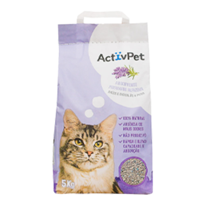 Absorvente Perfumado para Gato ActivPet - 5 kg