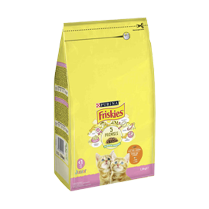 Ração para Gatinhos Júnior Purina Friskies - 1,5 kg