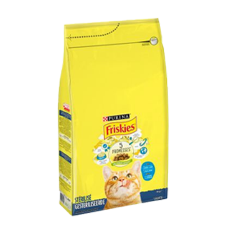 Ração para Gato Adulto Purina Friskies Sterilise - 4 kg