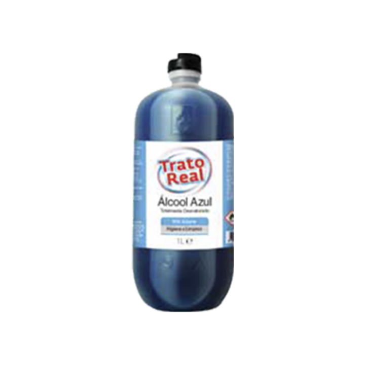 Álcool Azul Desnaturado Trato Real - 1 L