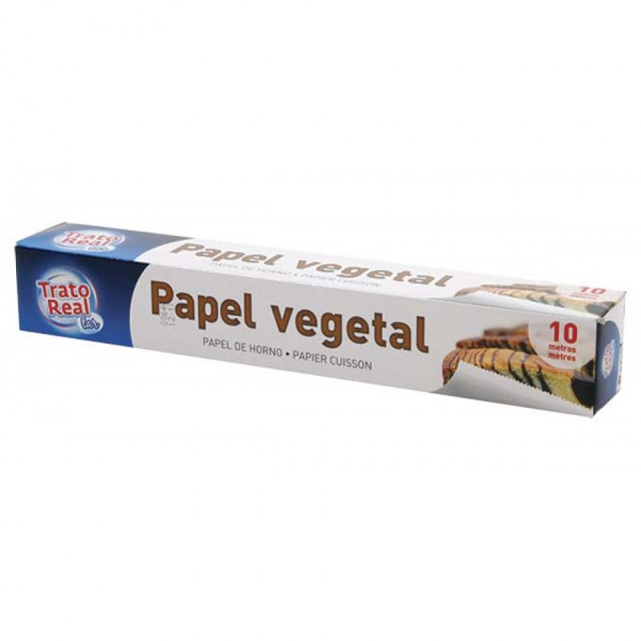 Papel Vegetal Trato Real 10 Mt - 1 Unidade