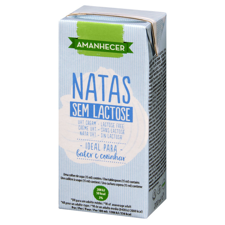 Natas Uht para bater Amanhecer sem Lactose - 200 ml